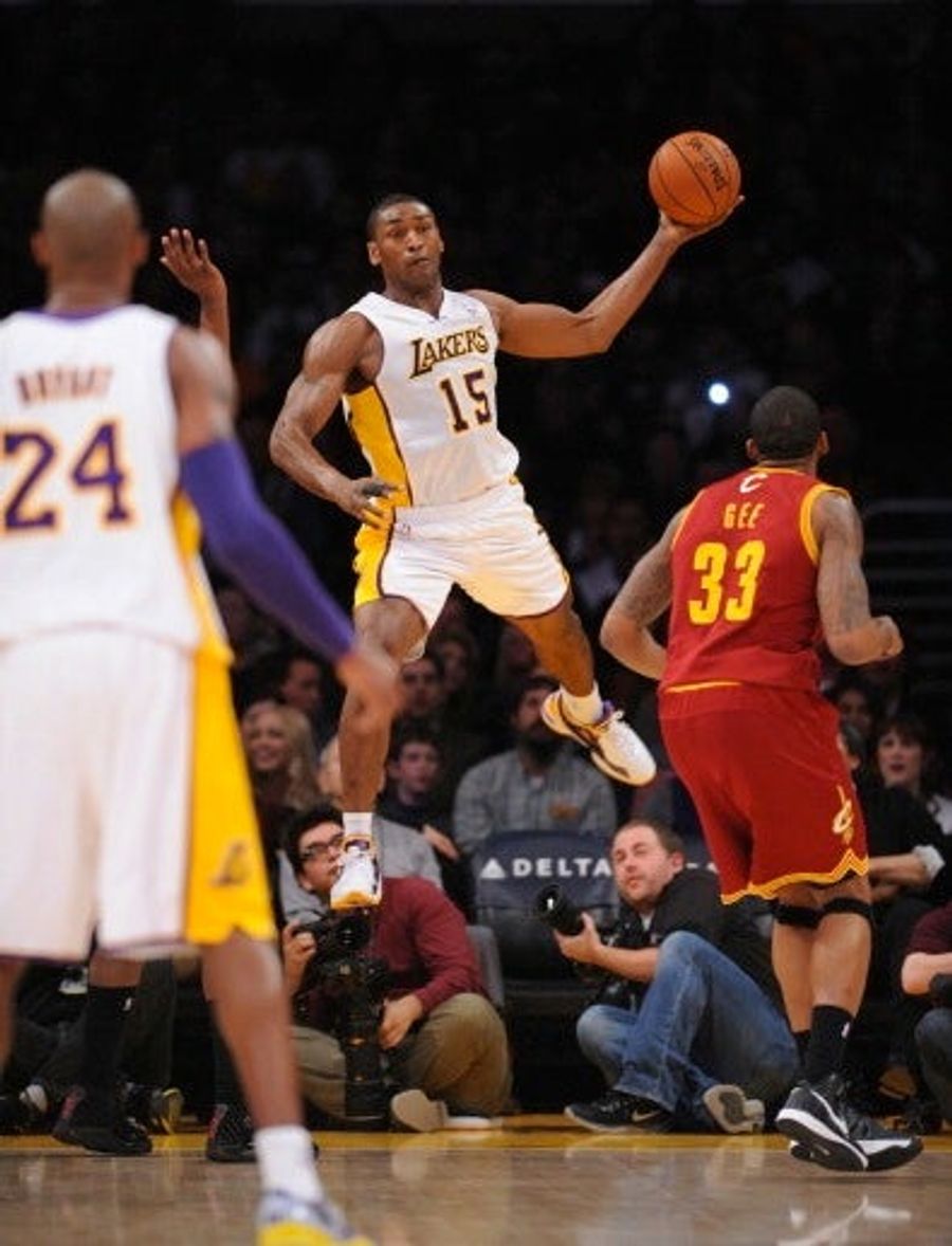 Metta World Peace Had A Bizarre And Entertaining Chat With Reporters Last Night