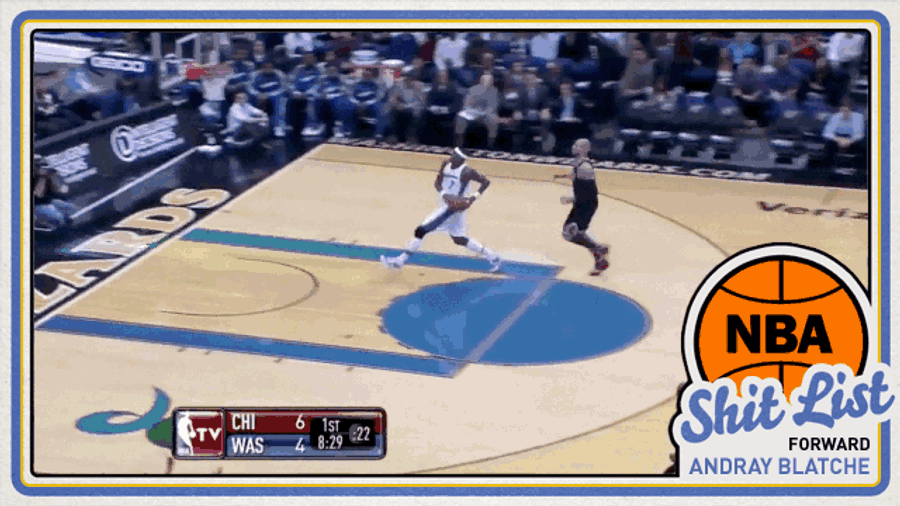 Deadspin NBA Shit List: Andray Blatche, Who Has No Idea