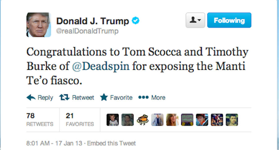 A Very Important Message From Donald Trump