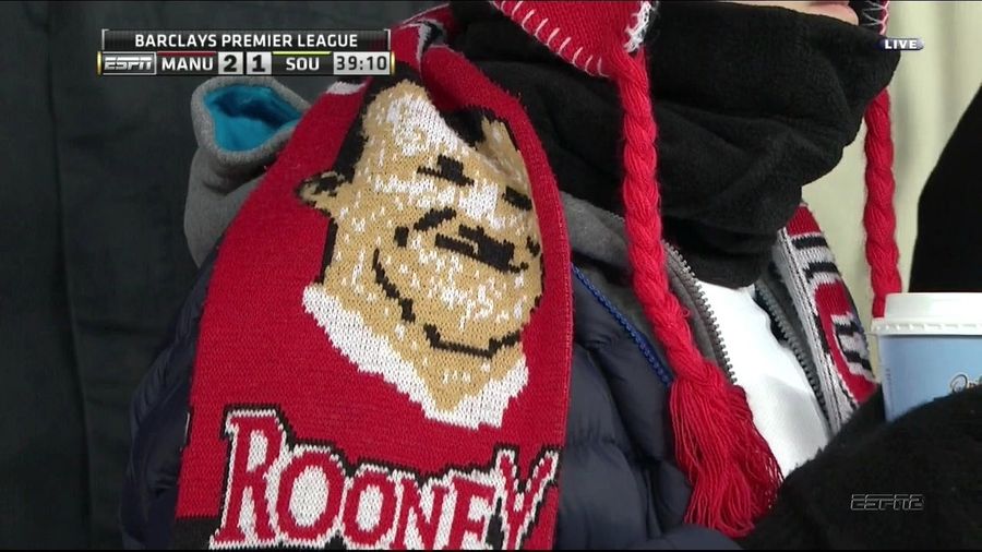 This Wayne Rooney Scarf Looks An Awful Lot Like Hitler