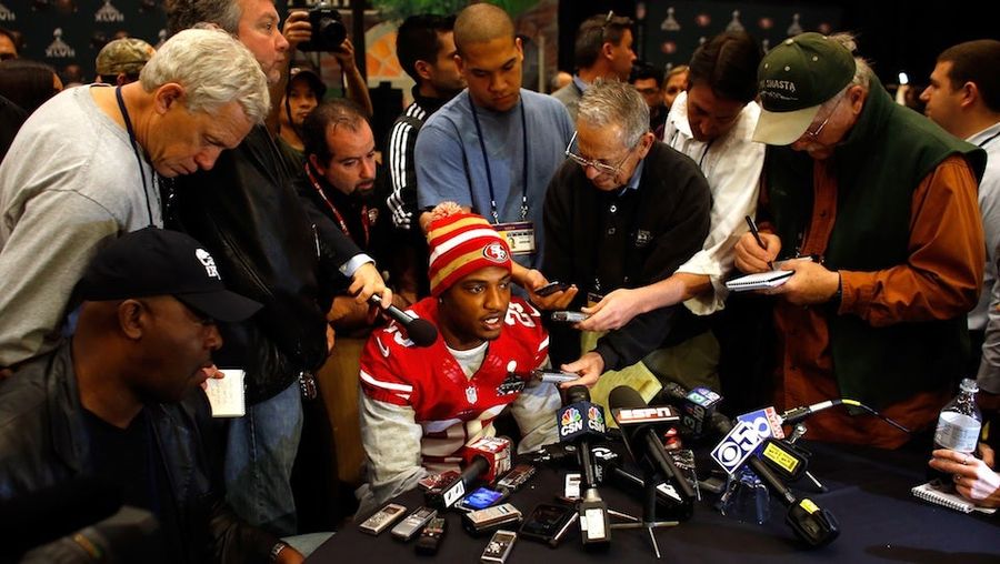 Chris Culliver Was Asked Almost 100 Questions Today About His Anti-Gay-Teammate Comments