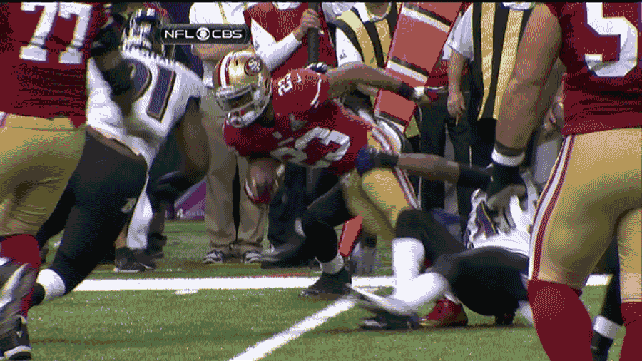 LaMichael James Pulled Off An Awesome Spin Move And Then Oooof