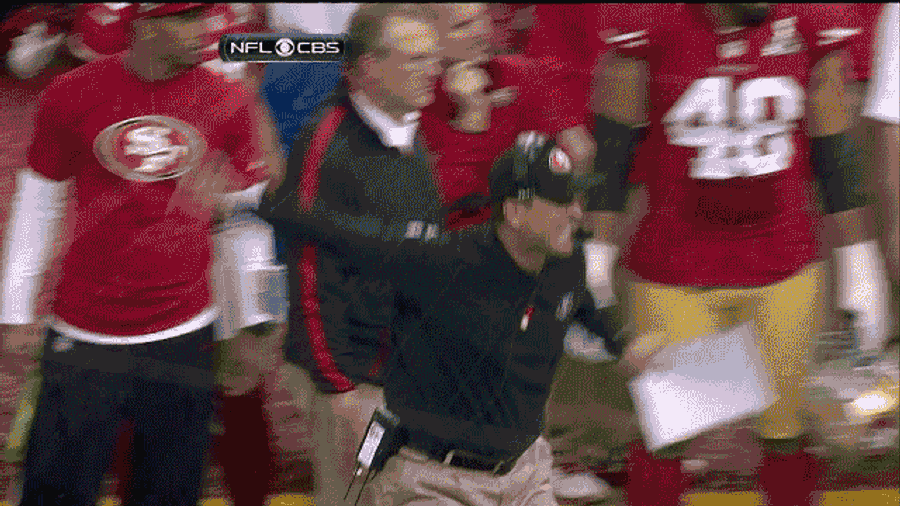 Jim Harbaugh Is Harbaughing Uncontrollably