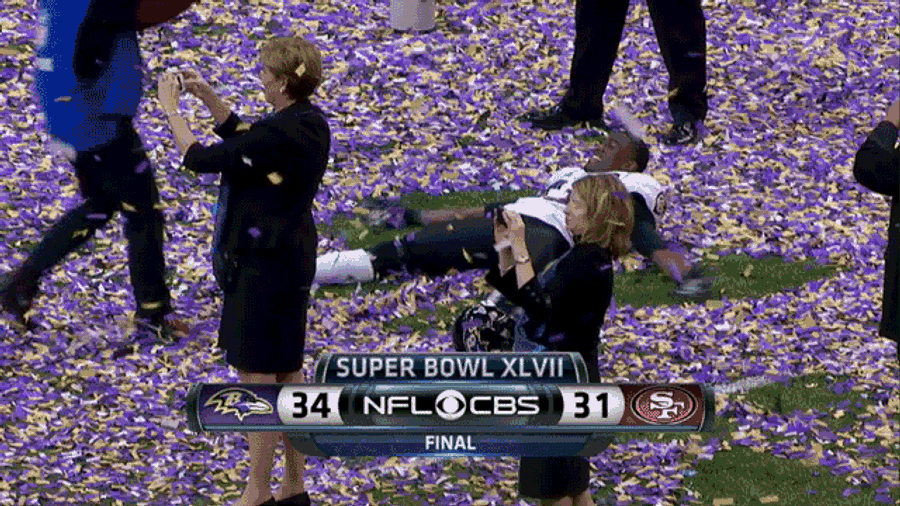 Baltimore 34, San Francisco 31: Your Super Bowl 47 GIF Roundup