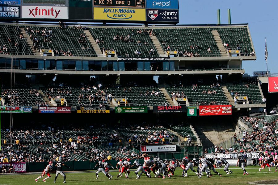 Raiders Will Reduce Seating Capacity To The NFL's Smallest In Attempt To Avoid TV Blackouts