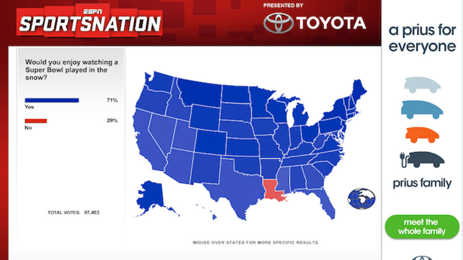 Louisiana Hates Snow, Is A Buzzkill
