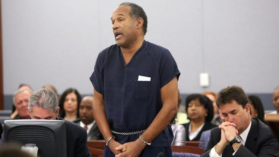 <em>National Enquirer</em>: O.J. "Daddy Juice" Simpson Has Gotten Very Gay In Prison