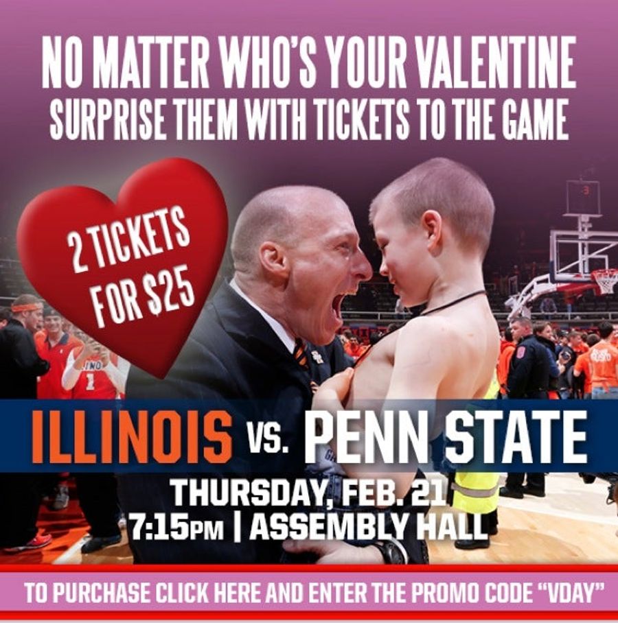 The Fighting Illini Ticket Office Chose An Unfortunate Picture To Advertise The Penn State Game