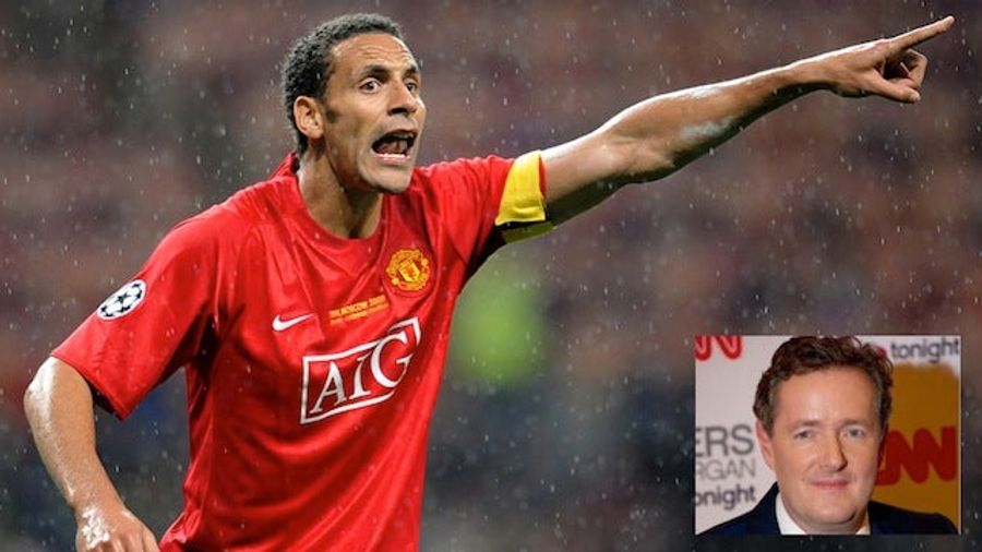 Rio Ferdinand Is Cyberbullying Piers Morgan And His Moobs, For Some Reason