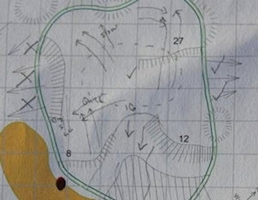 A Guide To Augusta National, Courtesy Of A Pro Golfer's Yardage Book