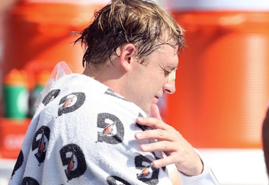 Chad Pennington Bucks Tradition And Injures His Leg Instead Of His Arm