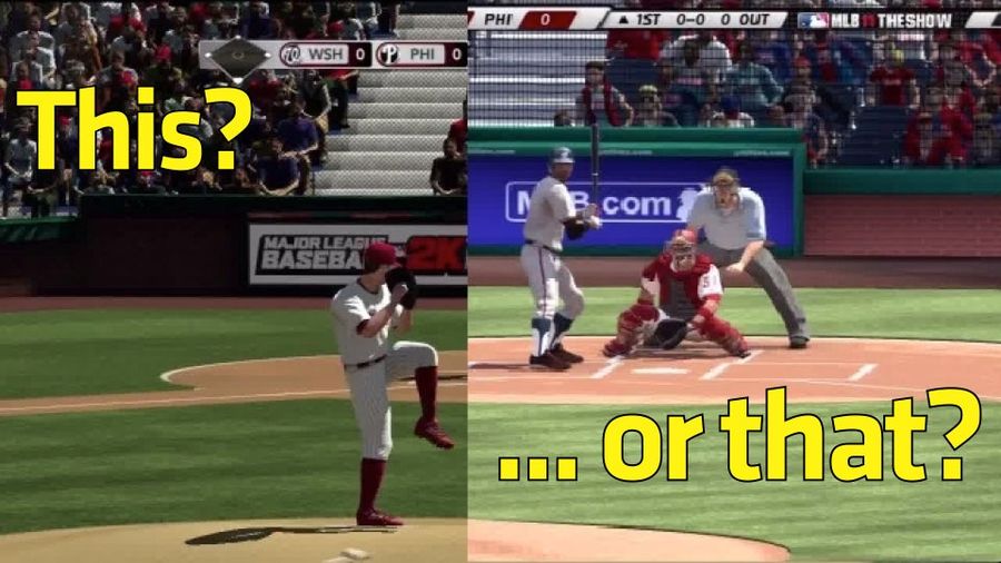 Baseball Rivals Play Dueling Cameras