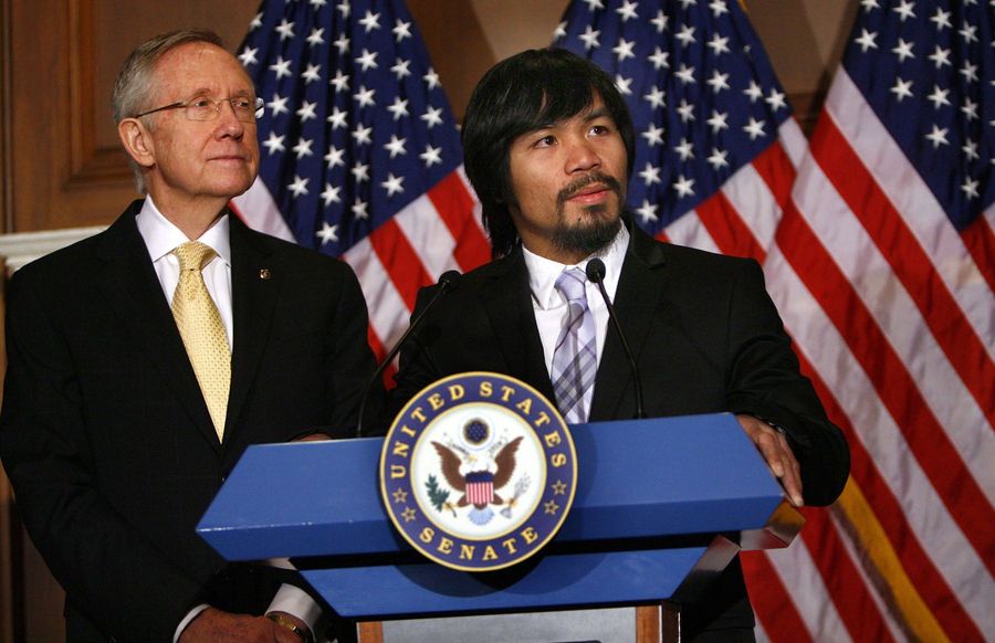 Manny Pacquiao Went To Washington Today. Here Are The Pictures.