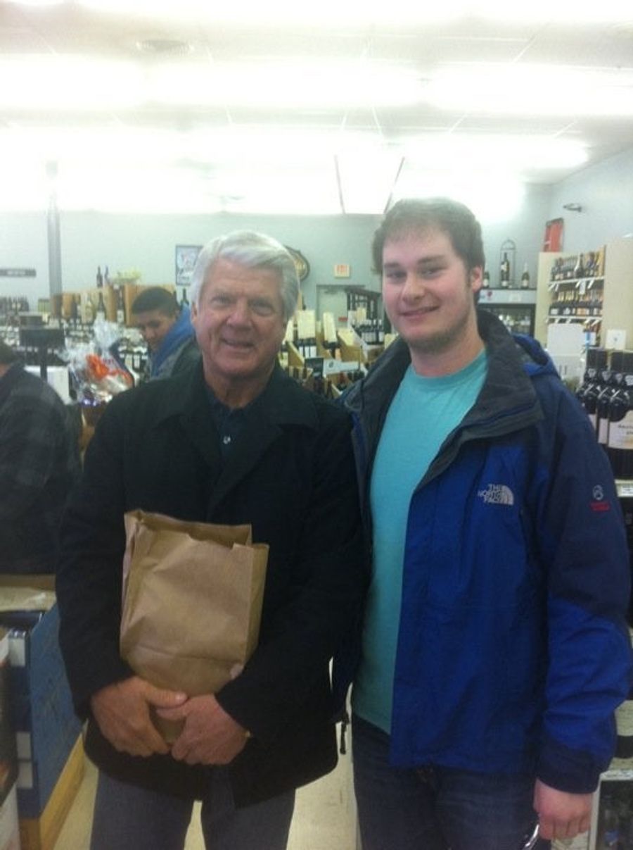 We&#39;ve Just Mailed Out Our First Super Bowl XLV Bounty Hunt Check For This Jimmy Johnson Photo