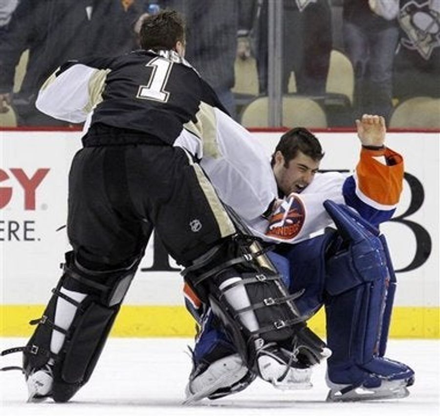Mr. Glass Rick DiPietro To Miss A Month After One-Punch Knockdown