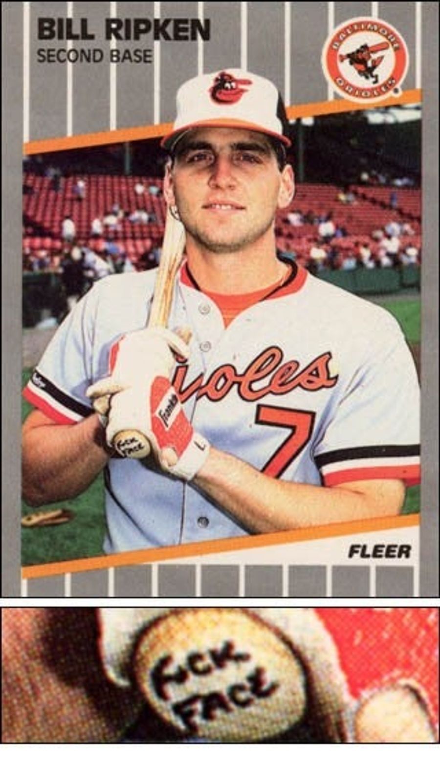 Cal Ripken's Daughter Called Him That Naughty Thing Written On Billy Ripken's Bat