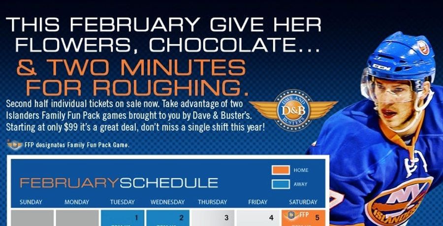 Poorly Worded Islanders Ad Seems To Want You To Hit Your Ladyfriend