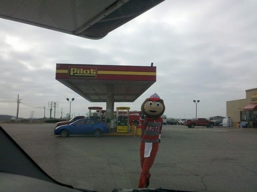 Beware Of Ohio State's "Brutus" Lurking At Gas Stations And Thad Matta's Exclamation Points