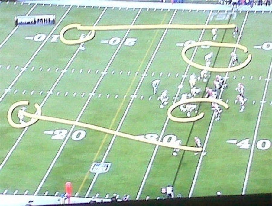 Jon Gruden Branches Out Into Telestrator Boob Art