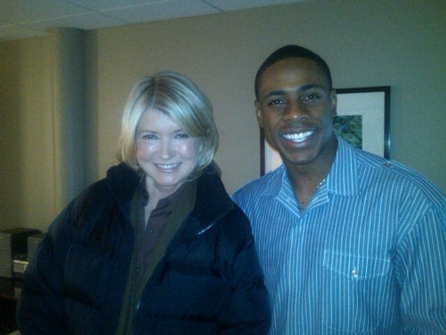 Because If You Send Us A Photo Of An Athlete With Martha Stewart, We're Gonna Post It