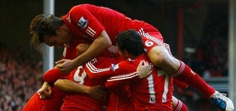 Liverpool Breaks Out The Old "Finger Up The Arse" Goal Celebration