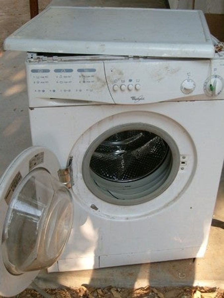 Australian Team Accused Of Chucking Washing Machine Out Of Window