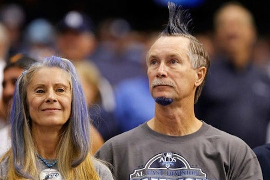 Rays Fans Just Blue Themselves