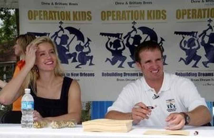 If Drew Brees' Wife Brittany Goes Into Game-Day Labor, She's On Her Own