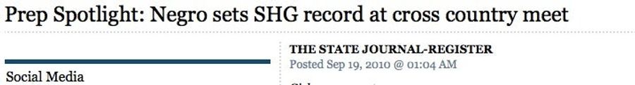 One Cross-Country Gal&#39;s Surname Must Be A Nightmare For Headline Writers