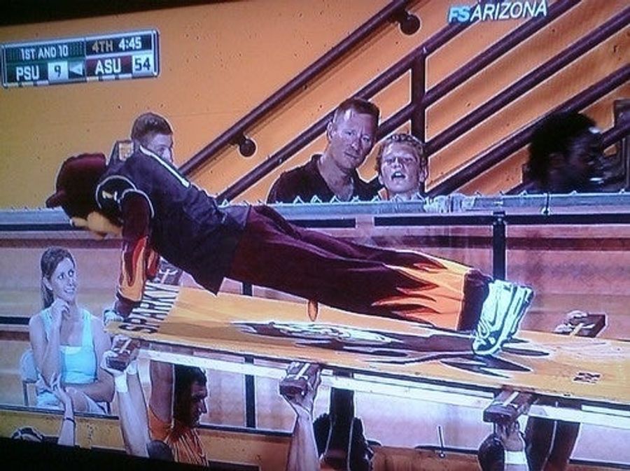 Sun Devil Makes Sweet, Public Love to Himself