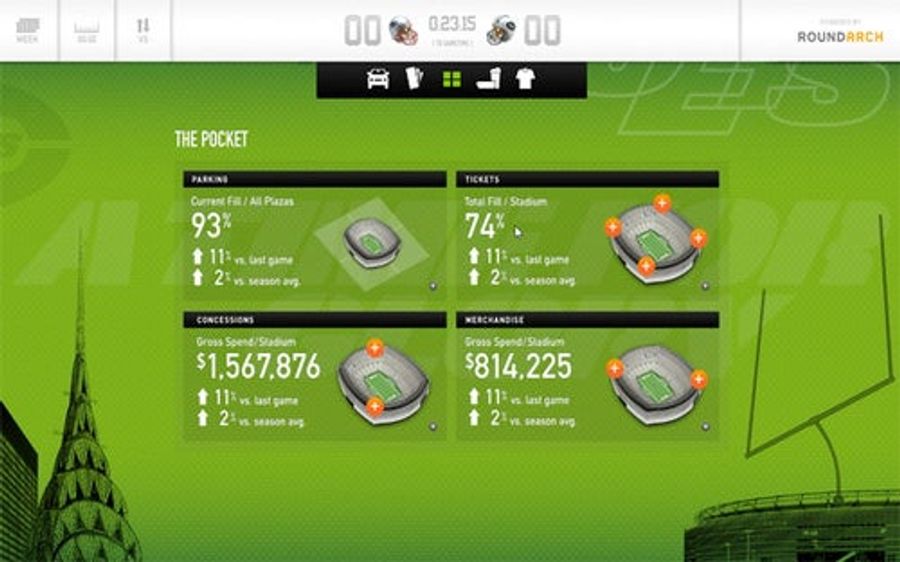 Jets&#39; Command Center Offers Real-Time Analytics for Sales, Stats Freaks