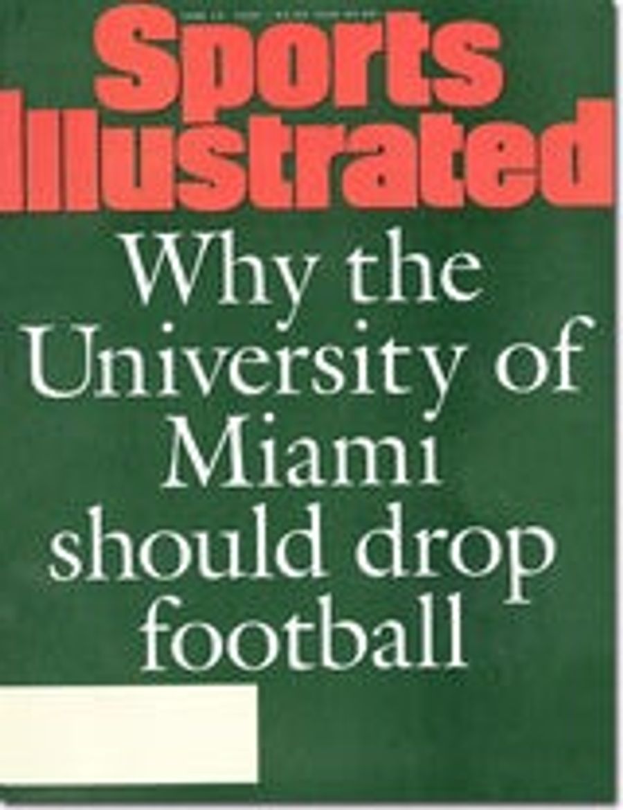 The University Of Miami's Jose Canseco Arrives, Shocks No One