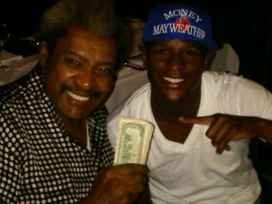 Floyd Mayweather + Don King + Las Vegas = Pictures of Cash Money