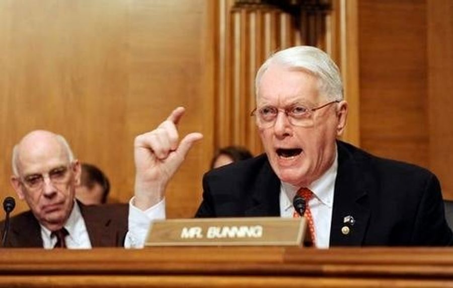 Sen. Jim Bunning, R-Pluto, Thinks Stephen Strasburg Is A Wuss