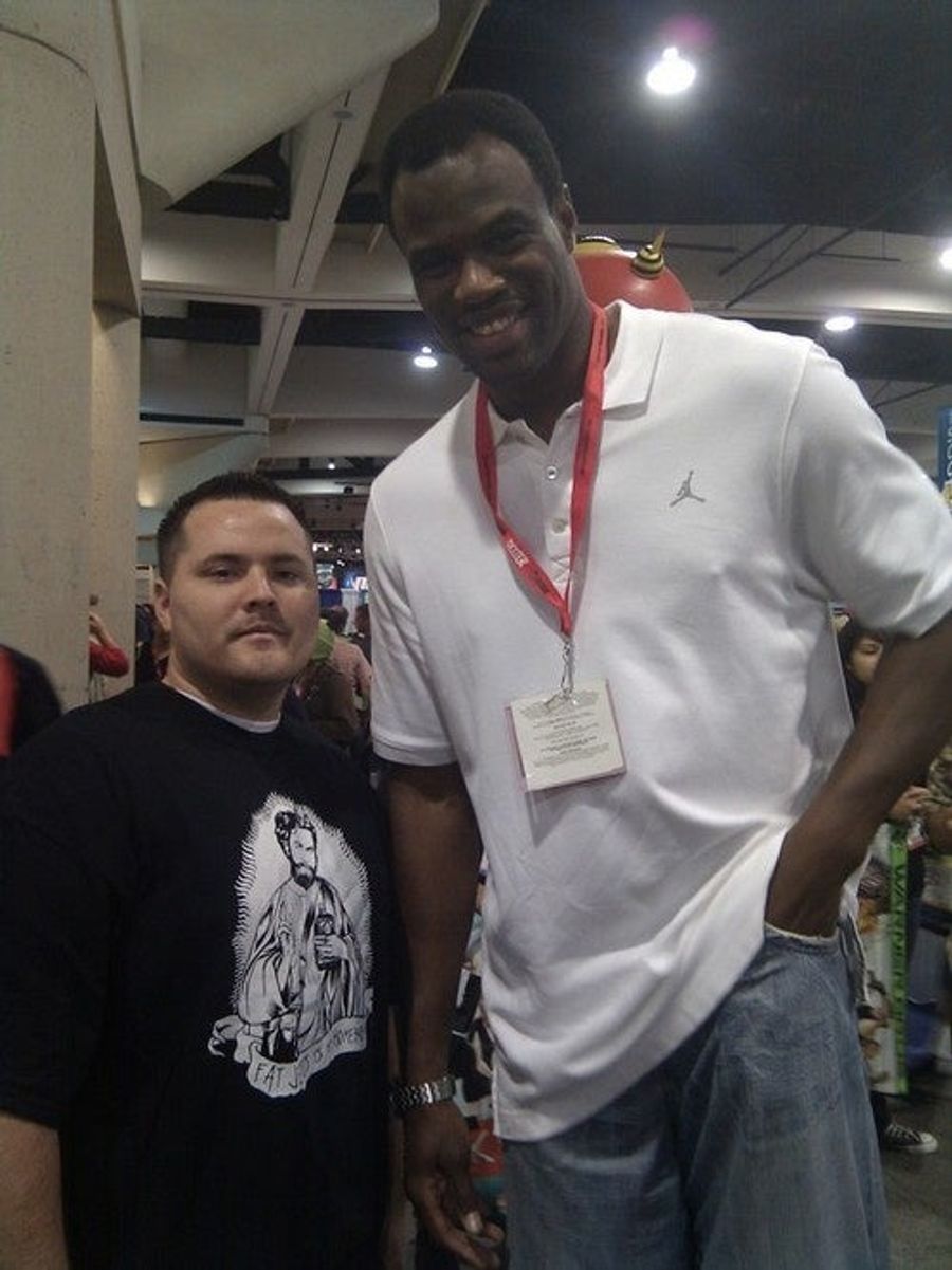 David Robinson Spotted In His Natural Habitat: Comic-Con