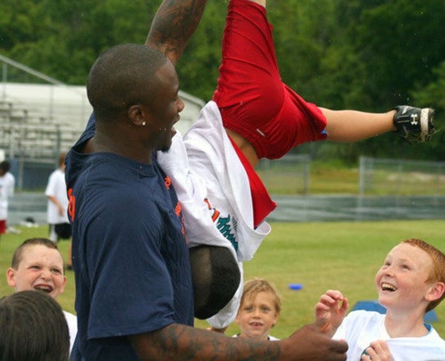 Brandon Marshall Won&#39;t Take Your Guff, Small Child
