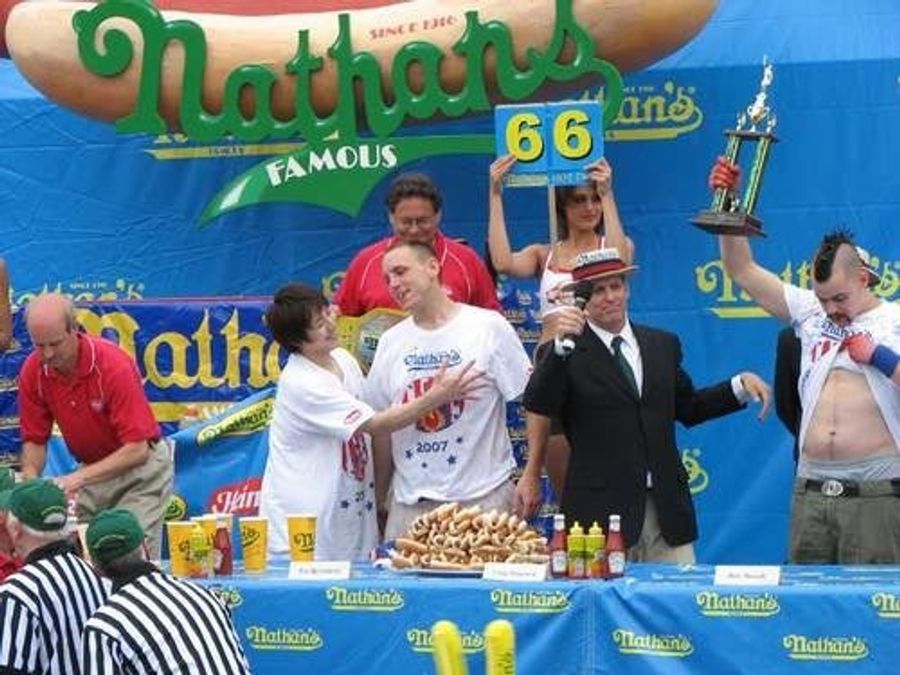 Deadspin Classic: Our Visit To The Hot Dog Eating Championships