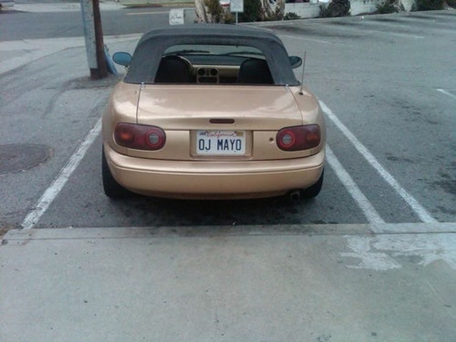 This Vehicle Was Stripped Of Its Back Windshield For Recruiting Violations