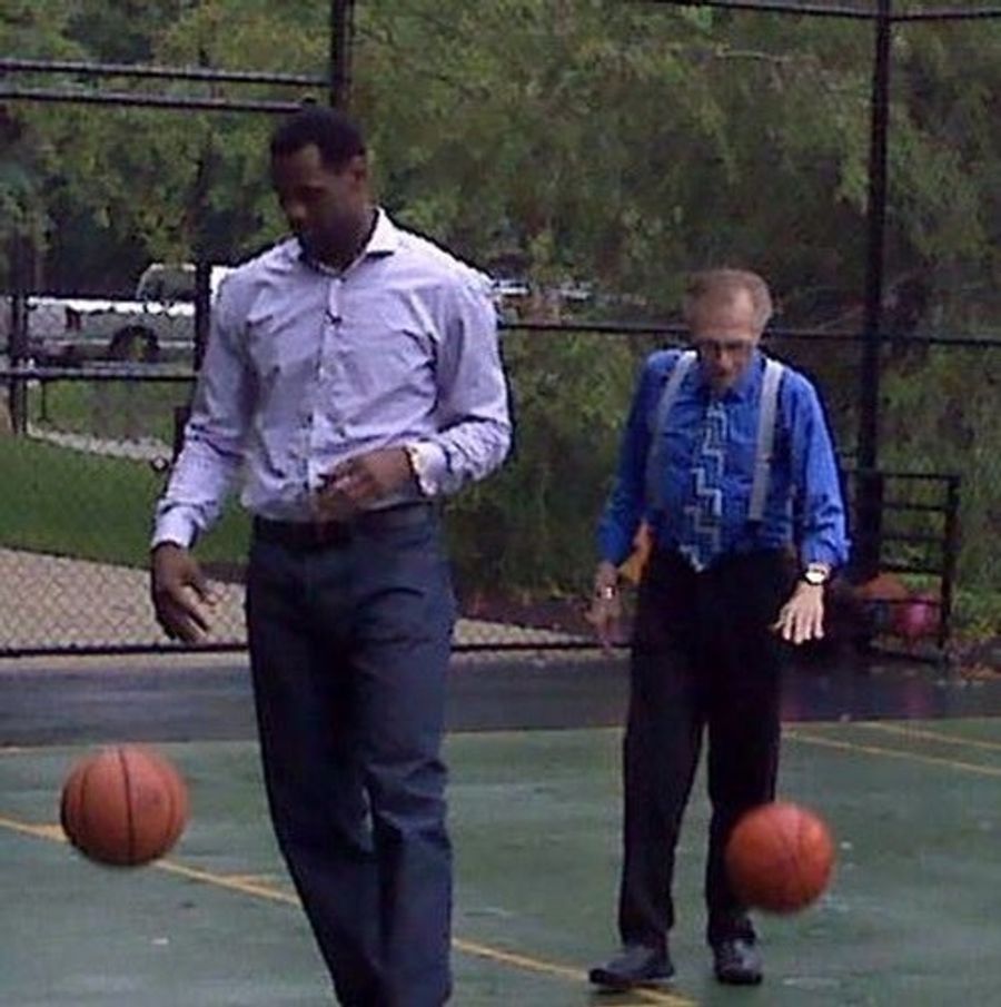 LeBron Goes On <em>Larry King</em>, Says Cleveland Has An Edge, Whatever That Means