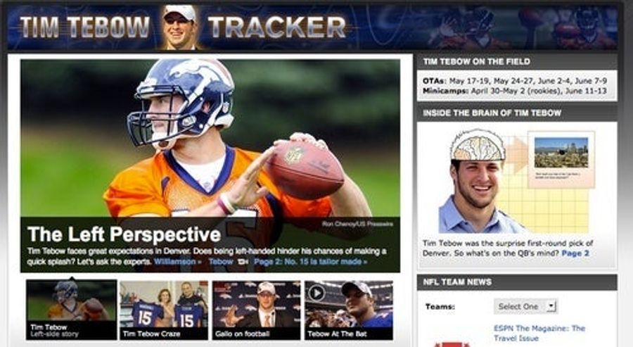 Tebow Overkill Now In A Handy Central Location