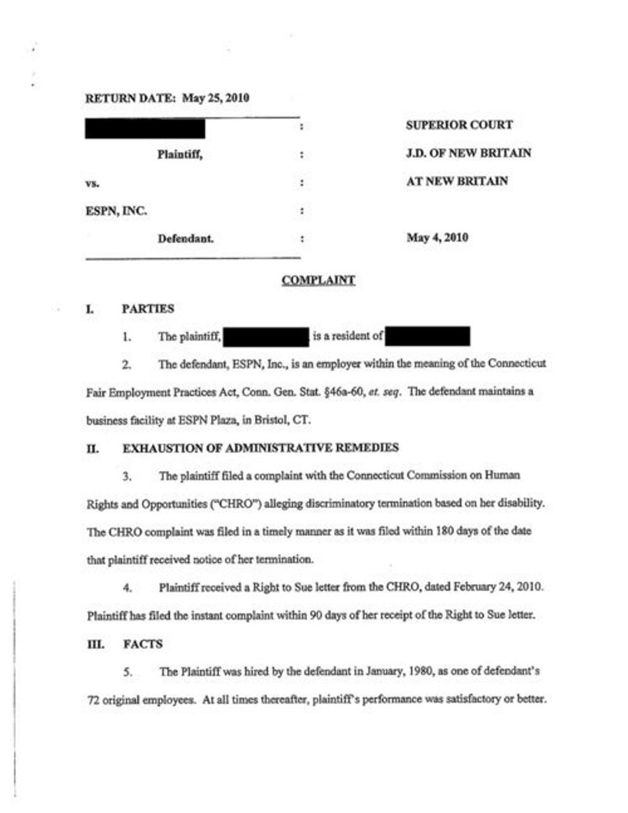ESPN Lawsuit