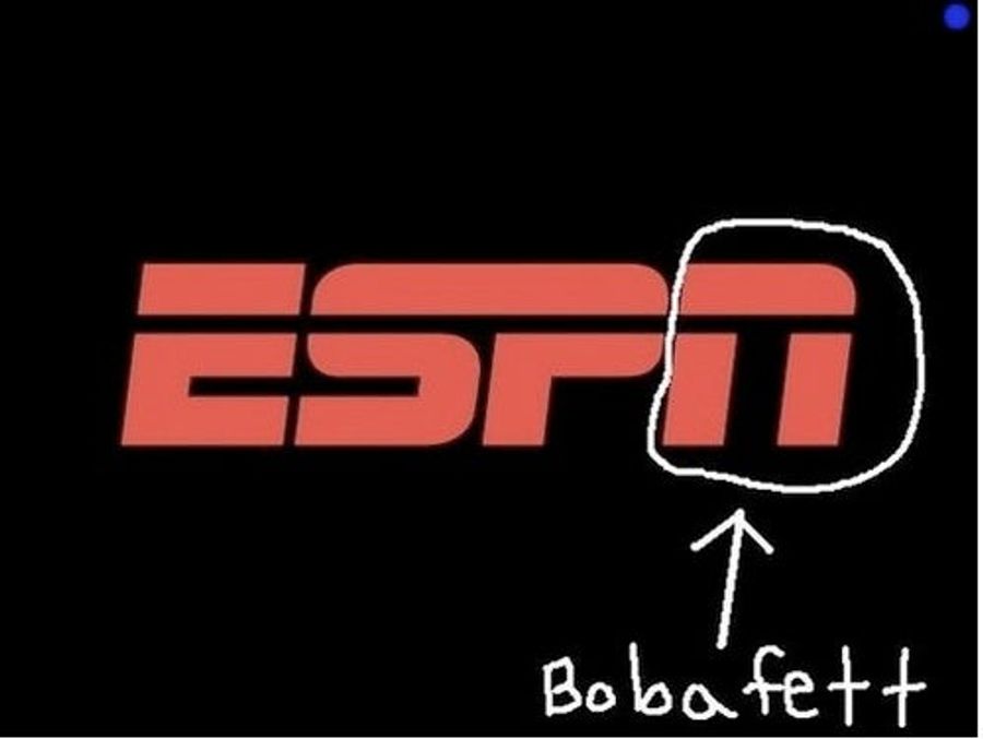 Yes, The "N" In ESPN Looks Like Boba Fett
