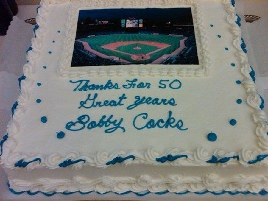 Cake Typo Gives Bobby &quot;Cocks&quot; An Excellent Post-Baseball Porn Name