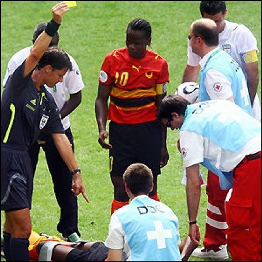 Soccer Player Gets Carded For Fatal Heart Attack (UPDATE)