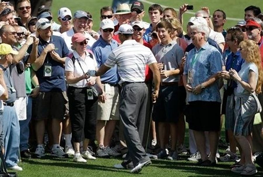 Masters Security Keeps Gallery Free Of Tiger&#39;s Unsavory Skanks