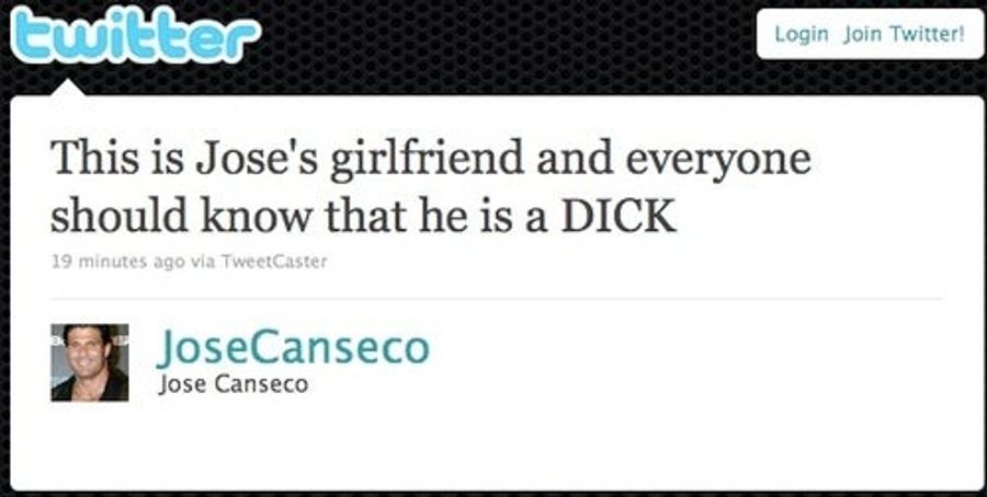 Jose Canseco, Always Known For Attention To Privacy