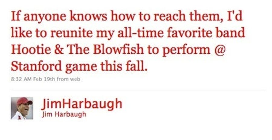 Jim Harbaugh Knows What The Kids Like