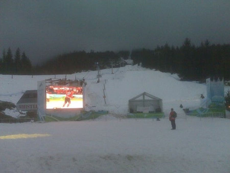 Braving A Blizzard Now The Only Way To Watch Olympics Live