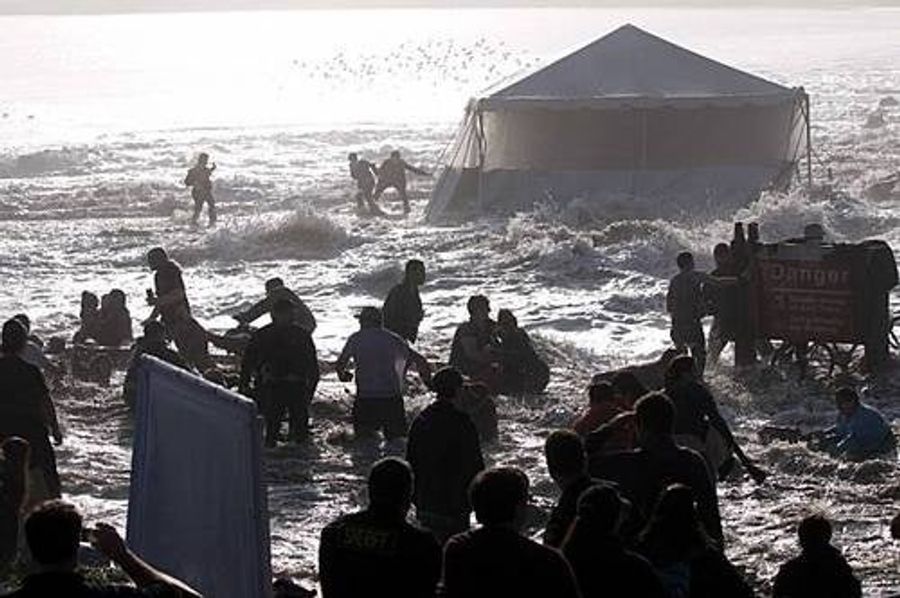 Another Reason To Stay Home: Spectator-Crushing Waves