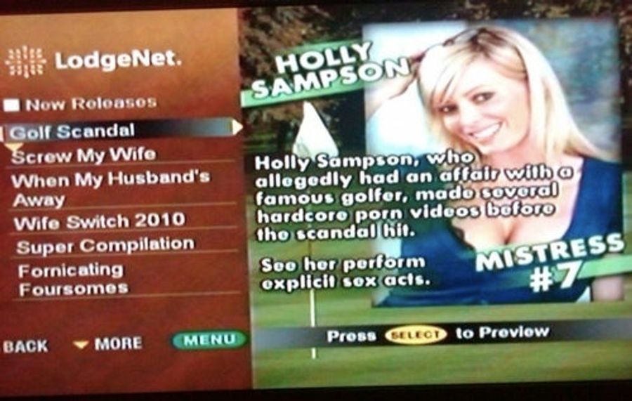 Your Tiger Woods Scandal Opportunist Of The Day: Spanktravision